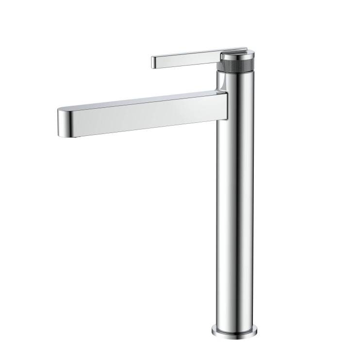 Смеситель для раковины DQ Bonn DA1702001 высокий, хром