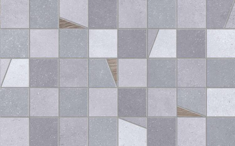 Декор Creto Misty 04-01-1-09-05-06-2840-2 Mosaic mix 40x25