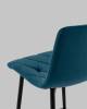 Стул полубарный Stool Group Одди Diamond AV 443PB-Cdoc-9005(PP) синий, велюр фото 7