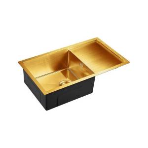 Кухонная мойка EMAR PVD EMB-124 PVD Nano Golden, 40x70