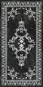 Керамогранит Kerama Marazzi Риальто SG592722R серый тёмный декорированный лаппатированный обрезной 119.5x238.5x9