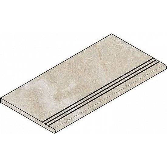 Ступень Italon Манетик X2 620040000023 Уайт Закругленная Правая Грип 30x60