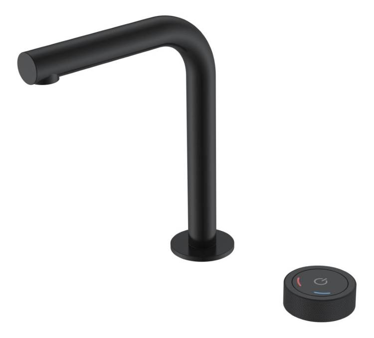 Смеситель для раковины Boheme Tech 158-B автоматический, Black