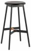 Стул барный Stool Group Knobb 9117H75 black черный