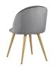 Набор из 4 стульев Stool Group Лион Страйпс DC-69030G HLR-21 X4 серый фото 4