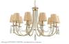 Люстра Crystal Lux Victoria Sp10 Gold/Amber фото 6