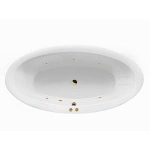 Акриловая ванна Excellent Lumina 190x95 WAEX.LUM19.LINENANO.GL с гидромассажем, 