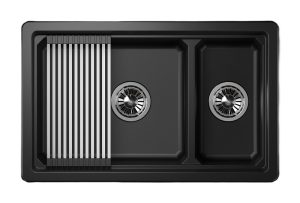 Мойка кухонная Granula KS-7304U черный