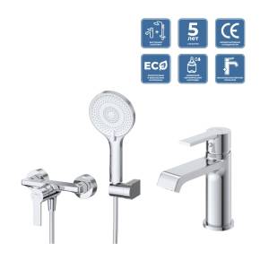 Душевой комплект BelBagno Aurora AURORA-ESDM/LVM-CRM хром