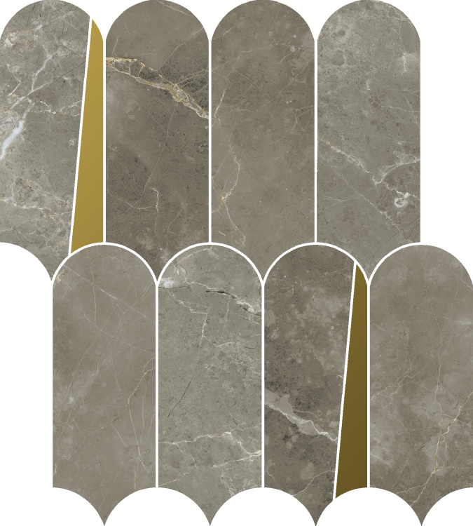 Мозаика Italon Стелларис 620110000234 Тусканиа Грэй Элегант 32.5x36.1