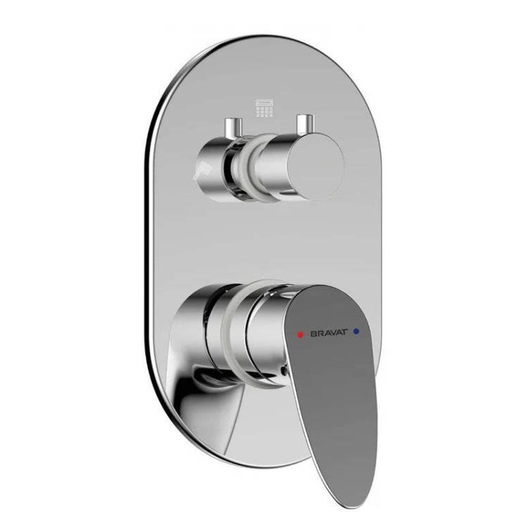 Смеситель для ванны Bravat Drop P69190C-RUS