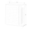 Звонок дверной Elektrostandard DBQ26M WM 1M IP44 Черный фото 3