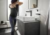 Дозатор Hansgrohe AddStoris 41745670 матовый черный фото 5