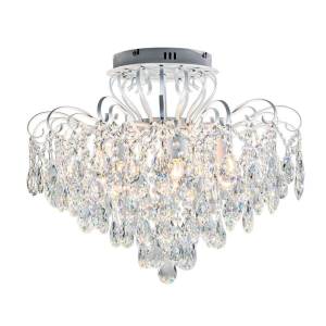 Потолочная люстра Escada White/Silver 1121/7PL