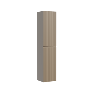 Шкаф-пенал Sancos Code PCD35GB подвесной, 35x35x165, Серо - бежевый