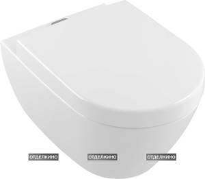 Унитаз подвесной Villeroy&Boch Subway 2.0 5614A101