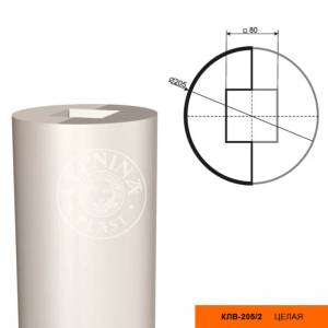 Тело колонны LepninaPlast КЛВ-205/2 20.5x20.5x200