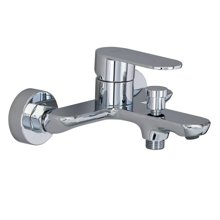 Смеситель для ванны Splendy Rest RE203N2K215CR на 2 потребителя, хром
