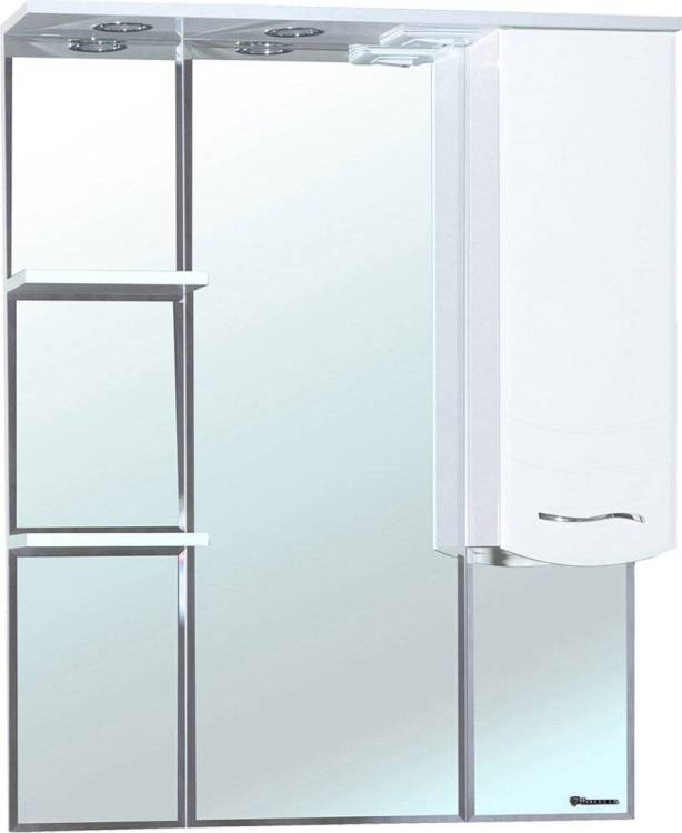 Зеркало Bellezza Мари 75 R белое