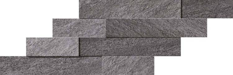 Мозаика Atlas Concorde Brave A1F3 Grey Brick 3D 29x59
