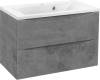 Мебель для ванной Vincea Mia 80 бетон фото 7