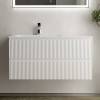Тумба под раковину Sancos Snob R SNR100LW 100 см, L, Bianco фото 4