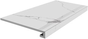 Ступень Kerama Marazzi Монте Тиберио SG849992R/GCF клееная белый лаппатированный 33x80x0.9