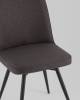 Набор из 2 стульев Stool Group Flatt OS-2451Z Lumos-17 DUAL X2 темно-серый, вращающиеся фото 8