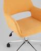 Кресло компьютерное Stool Group Ross ROSS CHROME 50-7 желтый фото 8