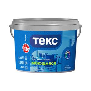 Краска водно-дисперсионная моющаяся Текс Профи база D 1.8 л
