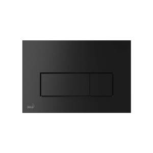 Кнопка смыва AlcaPlast THIN M578 черный матовый