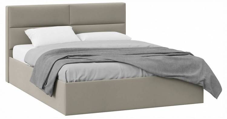 Кровать двуспальная Трия Глосс TRI_240719 Мокко темный