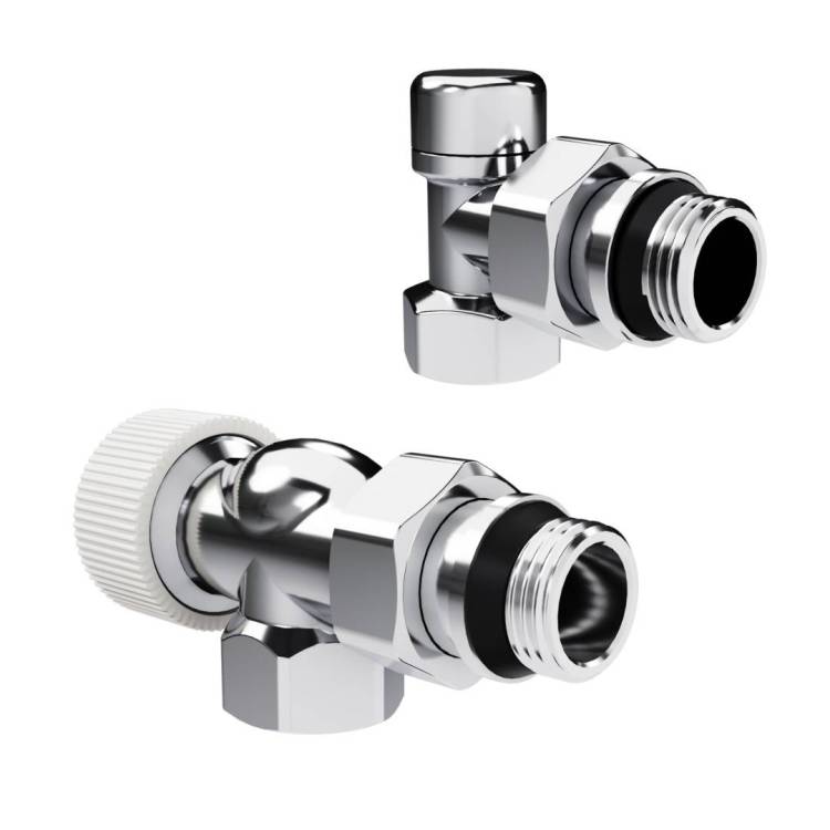 Набор термостатический осевой Royal Thermo Design НС-1640374 1/2" М30х1,5 Хром
