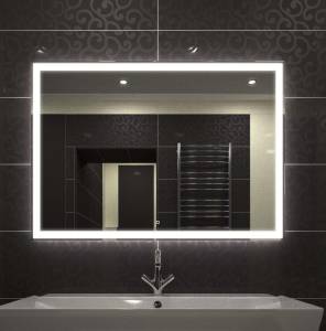 Зеркало Relisan Ivanka 90x70 с подсветкой