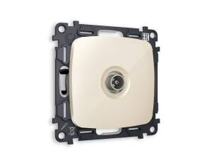 Комплект механизма TV розетки оконечной Ambrella Volt Omega MO313010