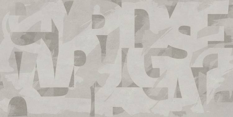 Керамическая плитка Golden Tile Abba 652251 Grafiti серый 30x60