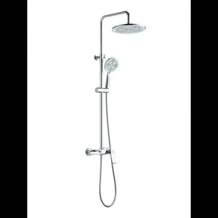 Душевая стойка BOND Cube B08-9100 хром глянцевый