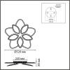 Потолочный светильник Lumion Lotus 8014/75CL фото 8