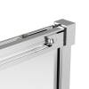 Душевой уголок Vincea Stella VSR-1ST8011CLB профиль черный, стекло прозрачное, 110x80x200 фото 6