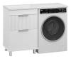 Тумба с раковиной Brevita Enfida - 60 Белый матовый 76x58x48 фото 4