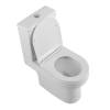 Унитаз-компакт BelBagno Norma BB339CPR/BB339T/BB089SC безободковый, с сиденьем микролифт, белый фото 3