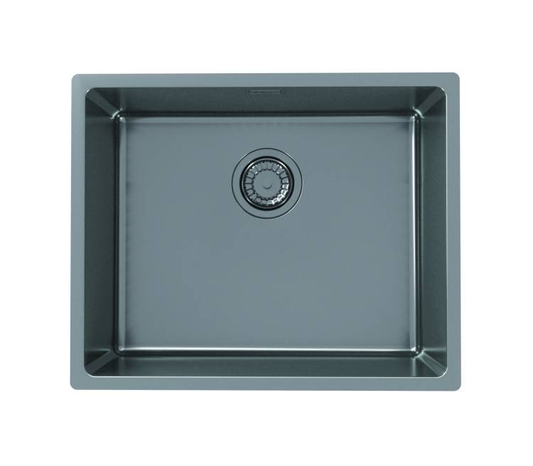 Мойка кухонная Alveus Kombino Monarch 50 1122673 Antracite Sat-90 с донным клапаном, 54.2x44.2
