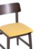 Стул Stool Group Oden S MH52035 H51101-7 YELLOW x2 KOROB2 мягкое сидение, желтое (набор 2 шт) фото 7