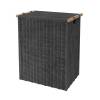 Корзина для белья Wasserkraft Gollach WB-330-L черный