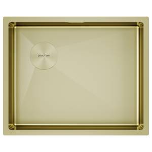 Мойка кухонная Paulmark Next-Skew 54-L Uni PM885444-L-LG светлое золото