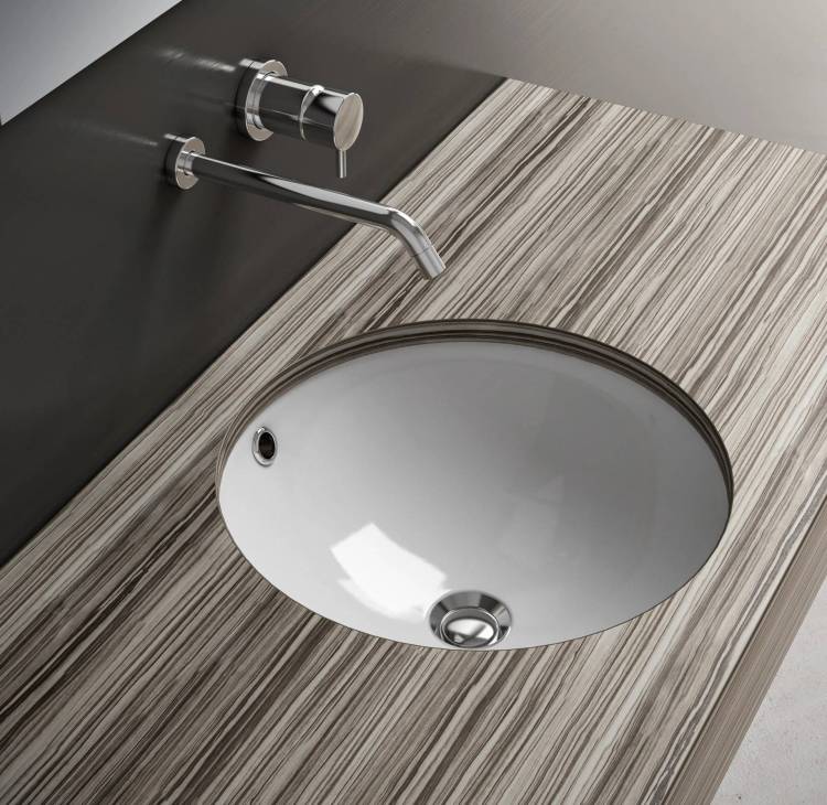 Раковина Gid Integrado YJ848 71149 белая, 43x43x18