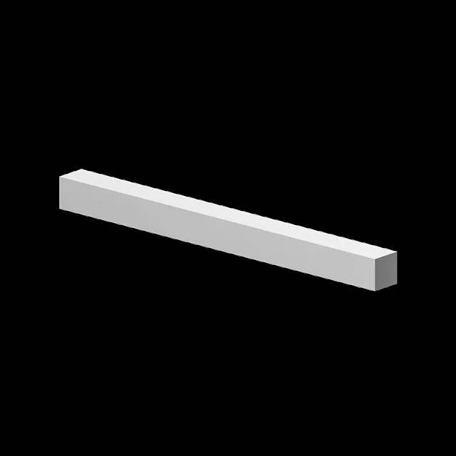 Профиль для внутреннего угла Artpole UG-27 для панелей Pifagor 60x2.4x2.4