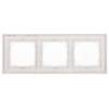 Рамка 3-постовая IEK Flite FI-M30-32-55-K01 белый фото 3