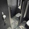 Душевая дверь в нишу MaybahGlass MGD-422-5 профиль хром матовый, стекло бесцветное, 1980x800 фото 5