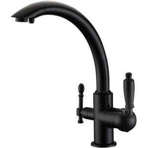 Смеситель для кухни Zorg Clean Water ZR 314 YF-33 black